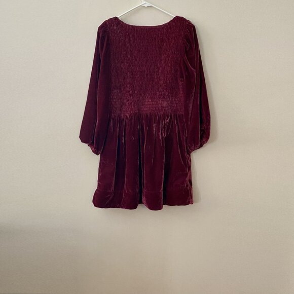 Free People Farrier Velvet Mini Dress NWOT - Picture 5 of 8
